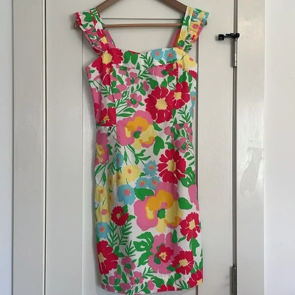 Lilly Pulitzer ants on parade Sarafina Sumer garden party sheath dress - Picture 3 of 13